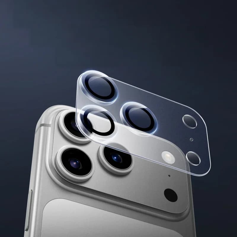 מגן זכוכית לעדשת מצלמה עבור iPhone 17 Pro Max