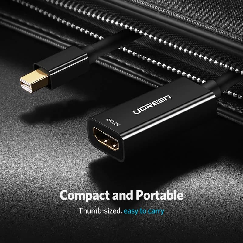 מתאם ממיר מ-Mini DisplayPort ל-HDMI