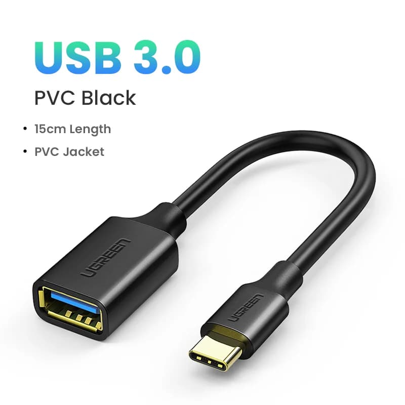 מתאם מ-USB-C ל-USB 3.0, Thunderbolt 3 OTG