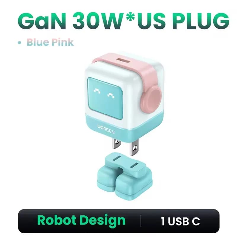 מטען מהיר GaN USB-C 100W עם PPS