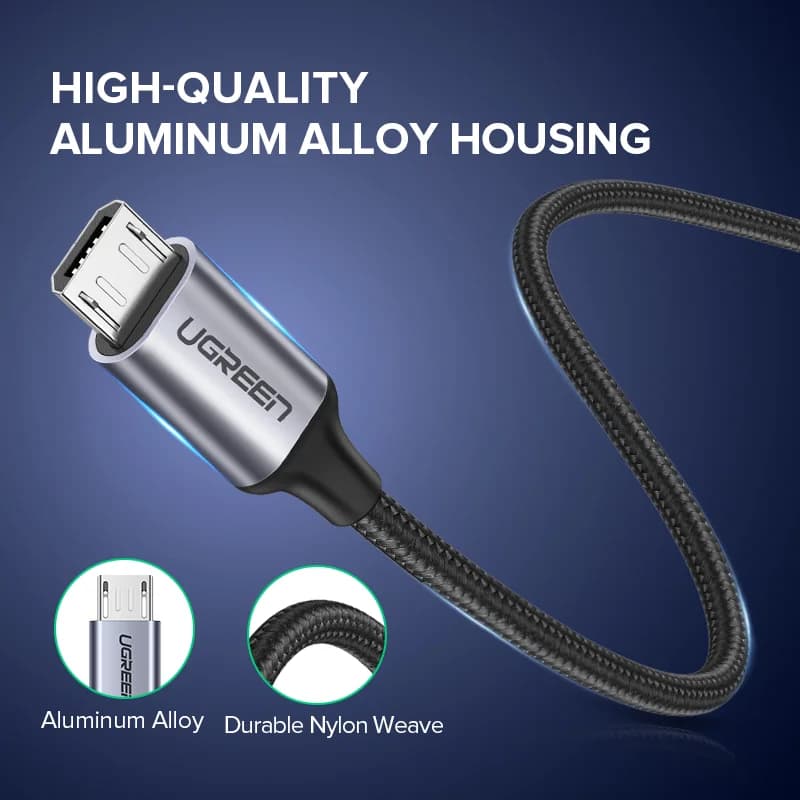 כבל טעינה מהירה Micro USB
