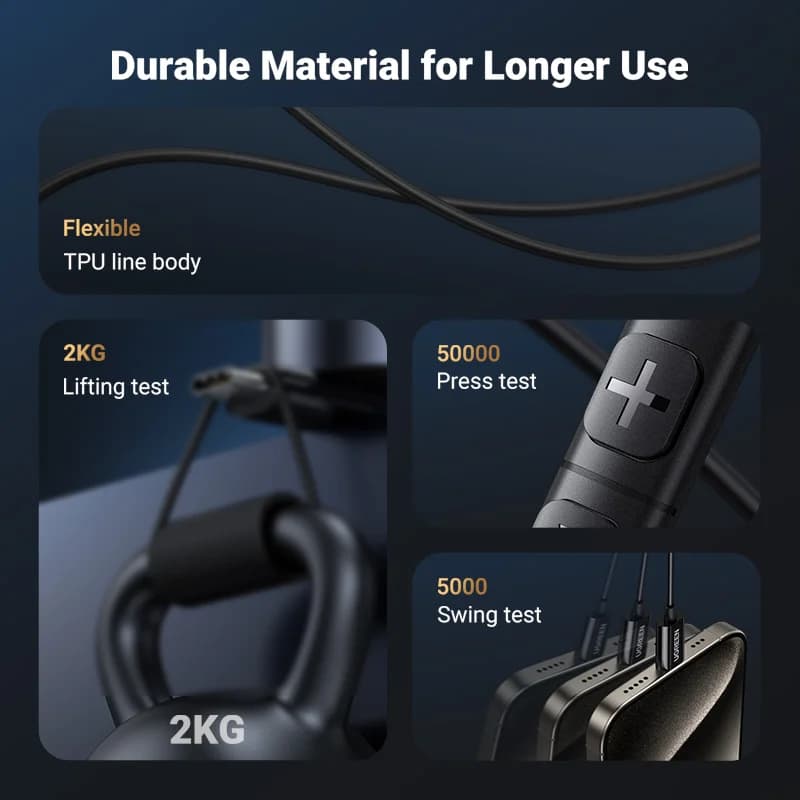 אוזניות חוטיות USB-C עם חיבור 3.5 מ"מ ומיקרופון