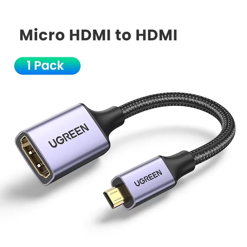 כבל מתאם Micro HDMI ל-HDMI 4K