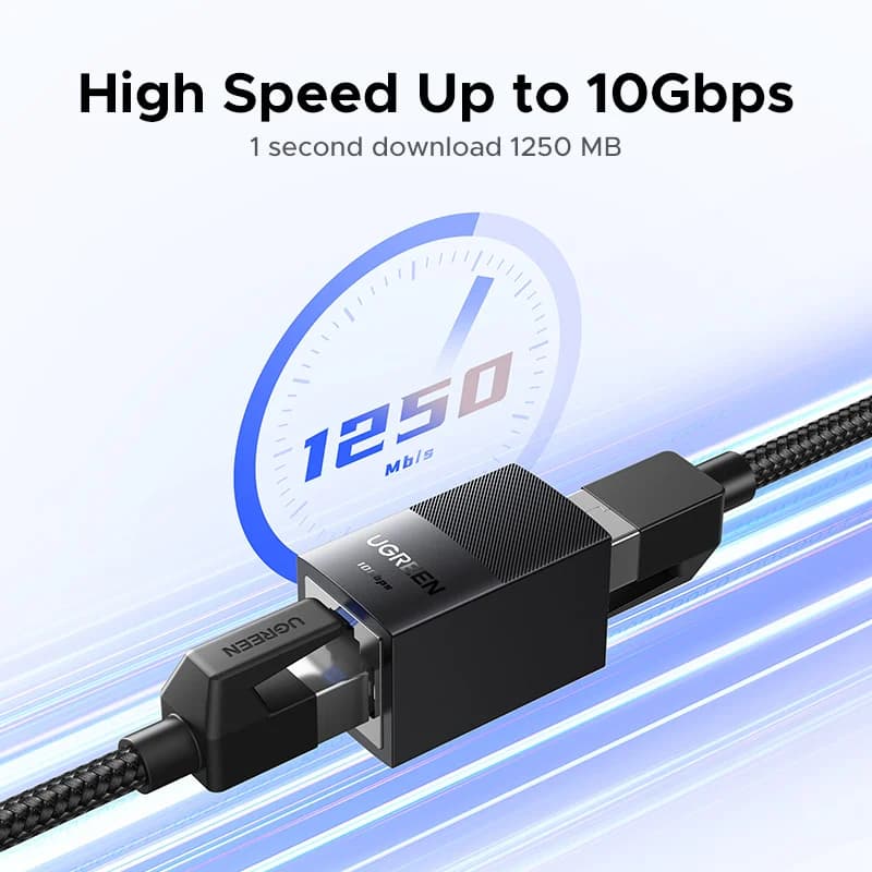 מארך רשת Ethernet RJ45, 10Gbps