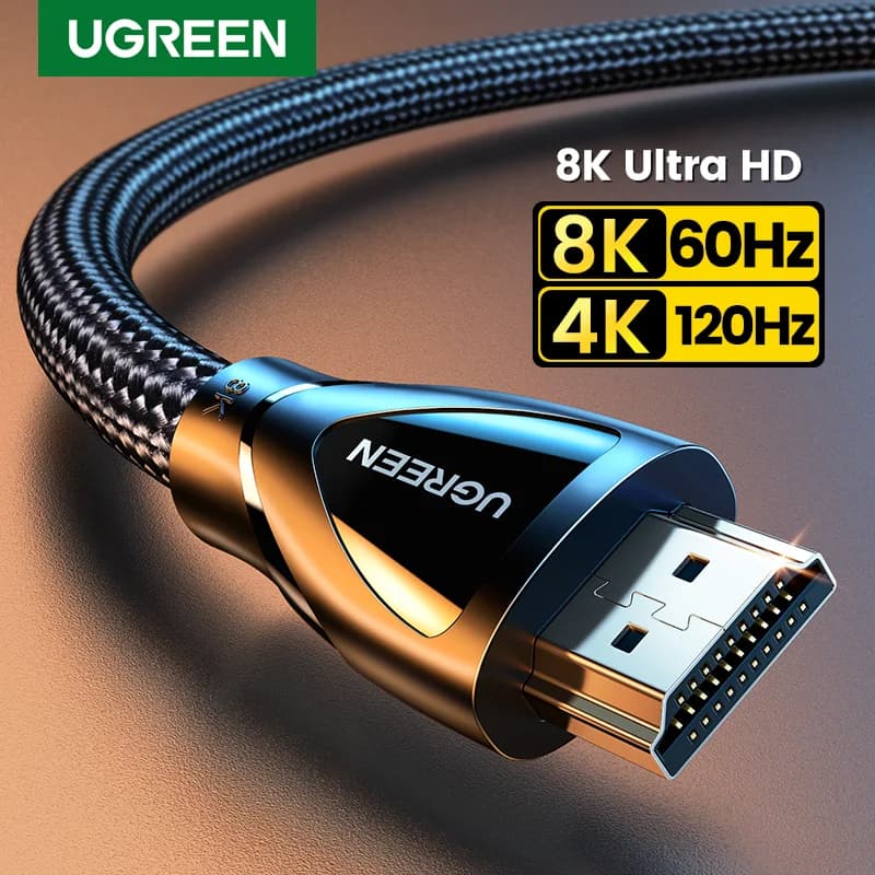 כבל HDMI 2.1, תמיכה ב-8K 60Hz ו-4K 120Hz
