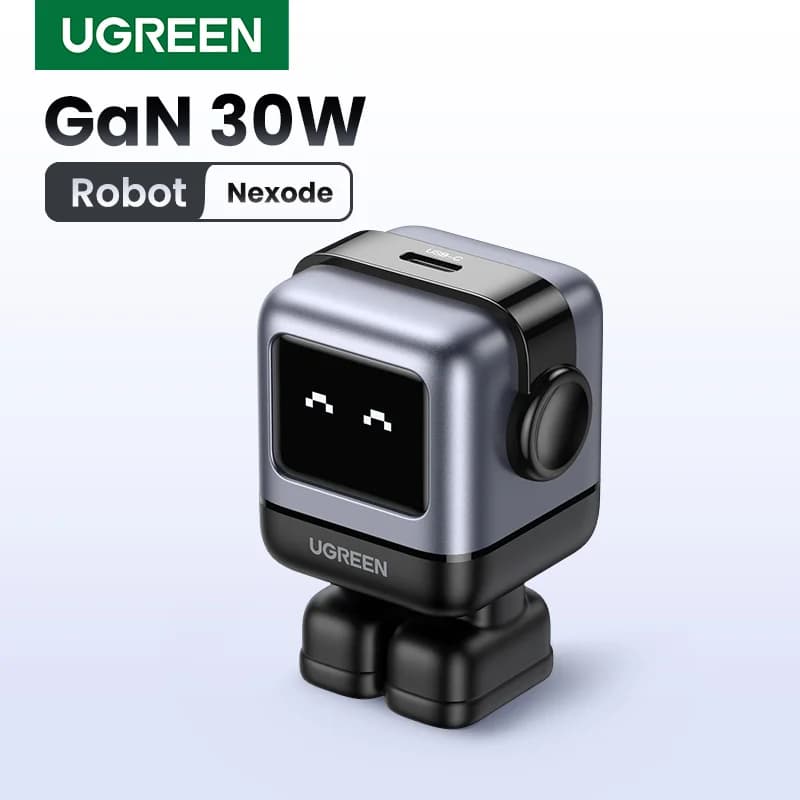 מטען מהיר GaN USB-C בהספק 30W/65W עם PPS