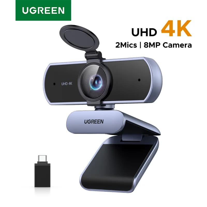 מצלמת רשת 4K, 8MP, פוקוס אוטומטי, מיקרופונים כפולים