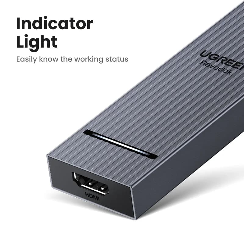 מרכז USB-C עם HDMI 4K ו-PD 100W