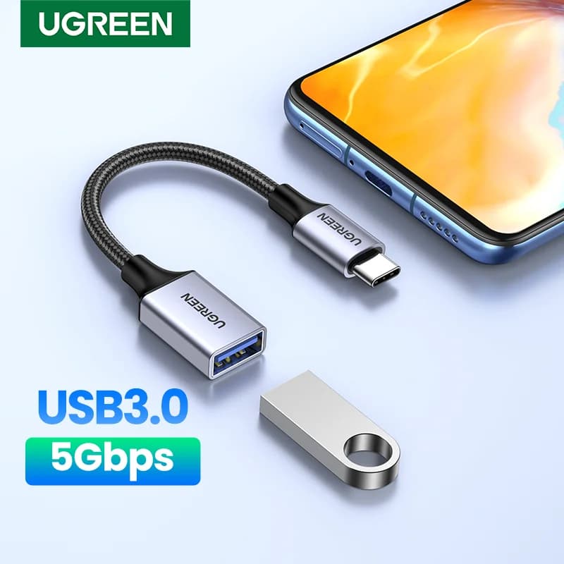 מתאם נתונים OTG מ-USB-C ל-USB 3.0