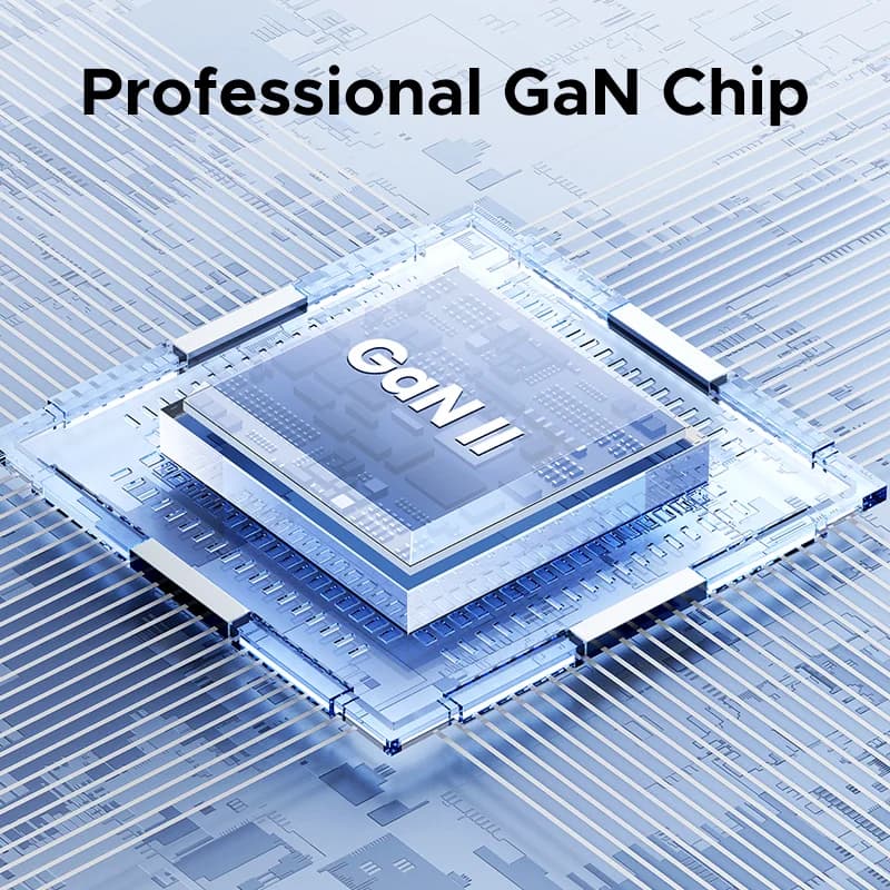 מטען מהיר GaN USB-C 45W, תקע UK