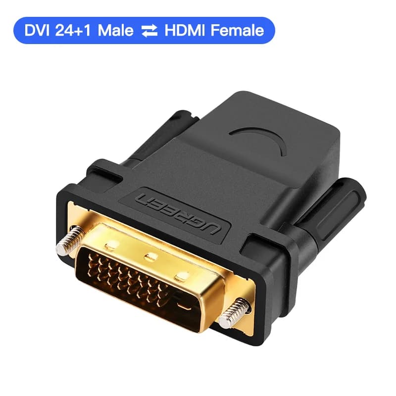 מתאם דו-כיווני DVI-D ל-HDMI