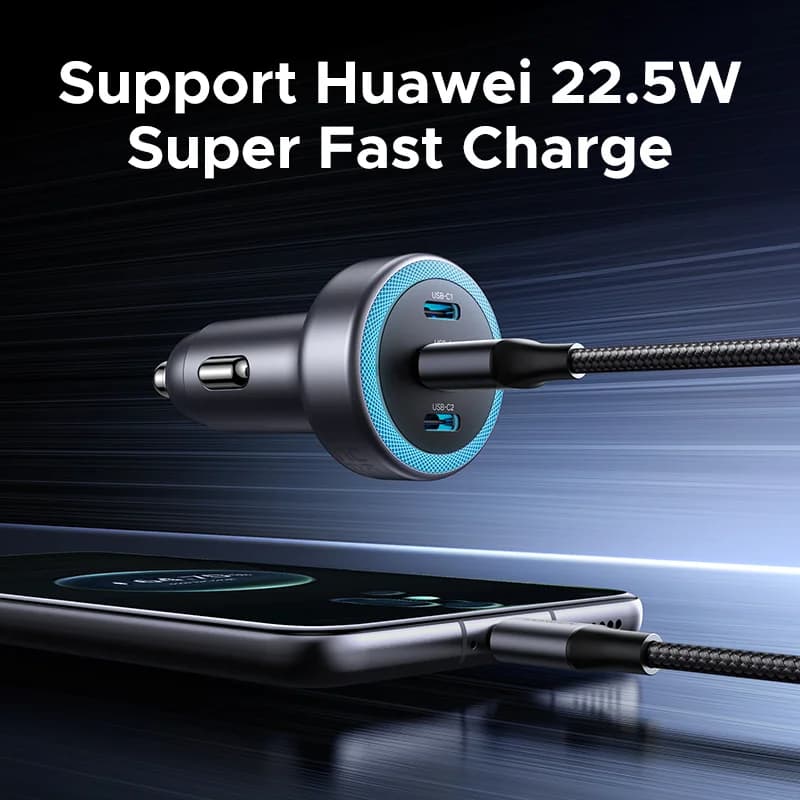 מטען רכב USB-C PD בעוצמת 30W