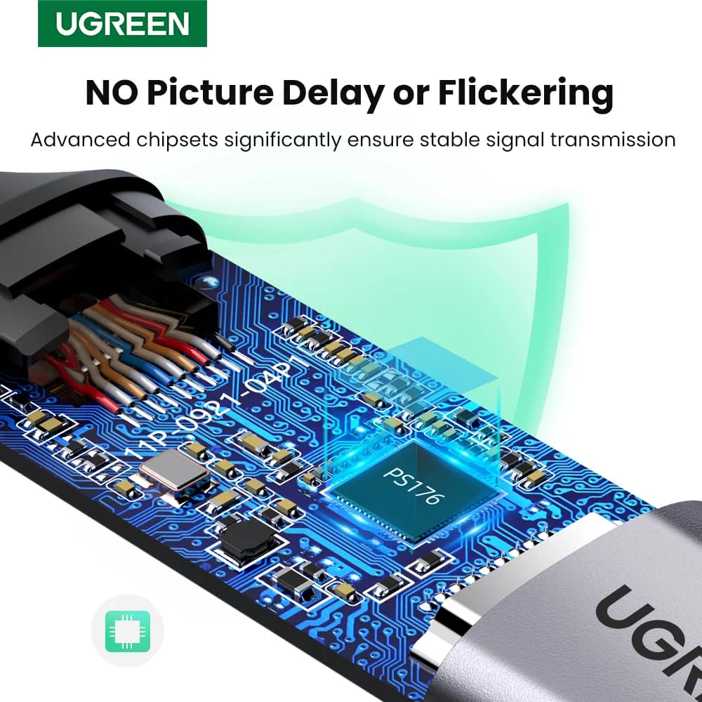 מתאם כבל HDMI 4K ל-USB-C