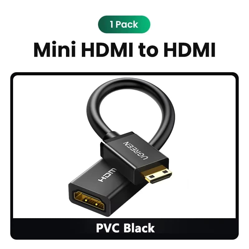 כבל מתאם Mini HDMI ל-HDMI סטנדרטי 4K